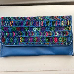 Clutch purse/ handmade from Guatemala